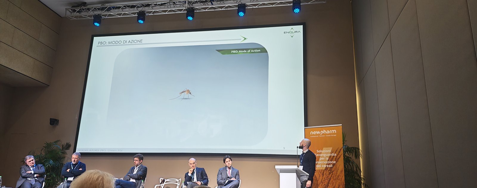 Endura at the Newpharm Cereals Forum: Elia Gianotti Presents New Standards for Piperonyl Butoxide