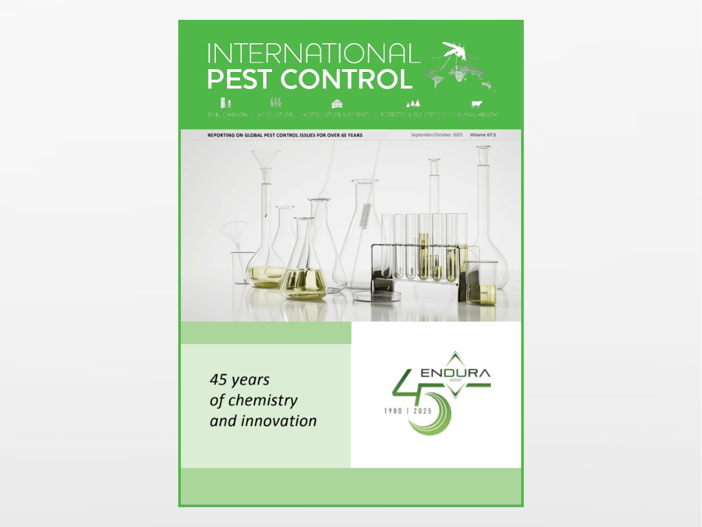International Pest Control Magazine premia l’impatto globale di Endura