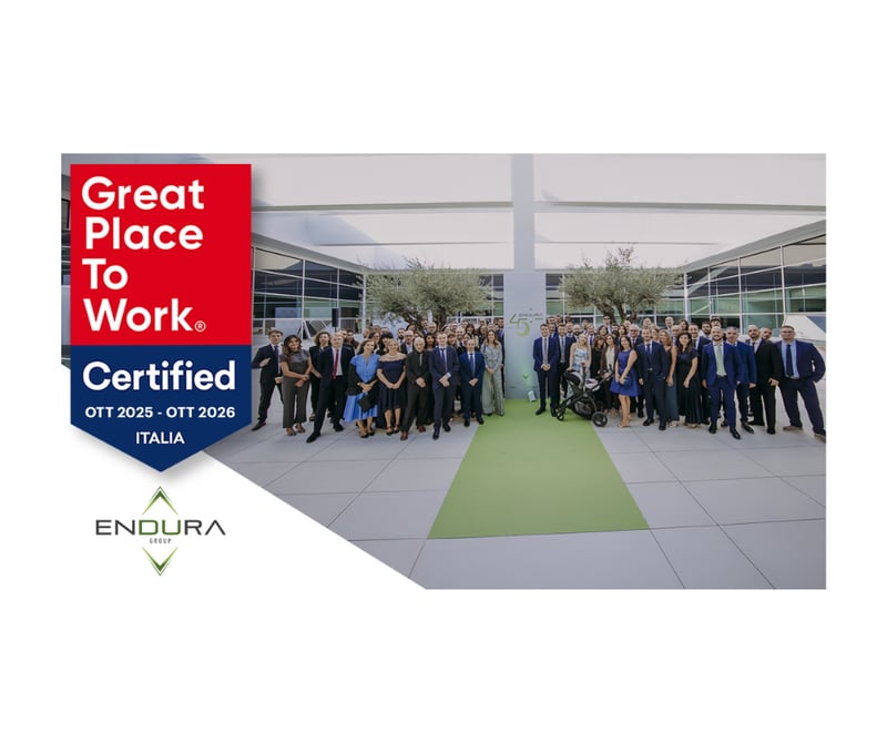 Endura Officially Recognized as a Great Place to Work®