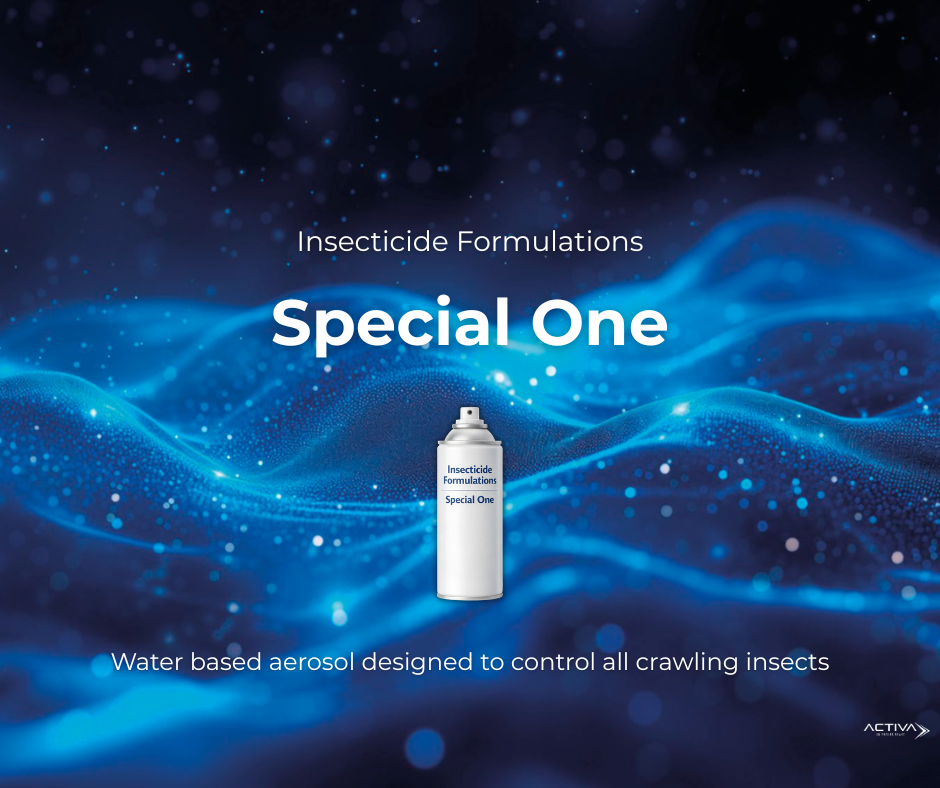 Special One: un aerosol a base d'acqua contro gli insetti striscianti